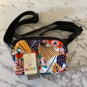 Gogo Lucy Street Belt bag Fanny Pack Floral NWT